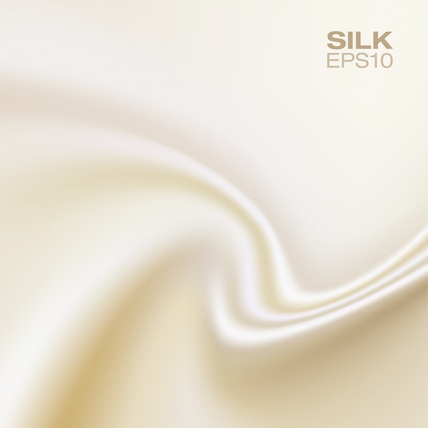 Fondo de seda blanca