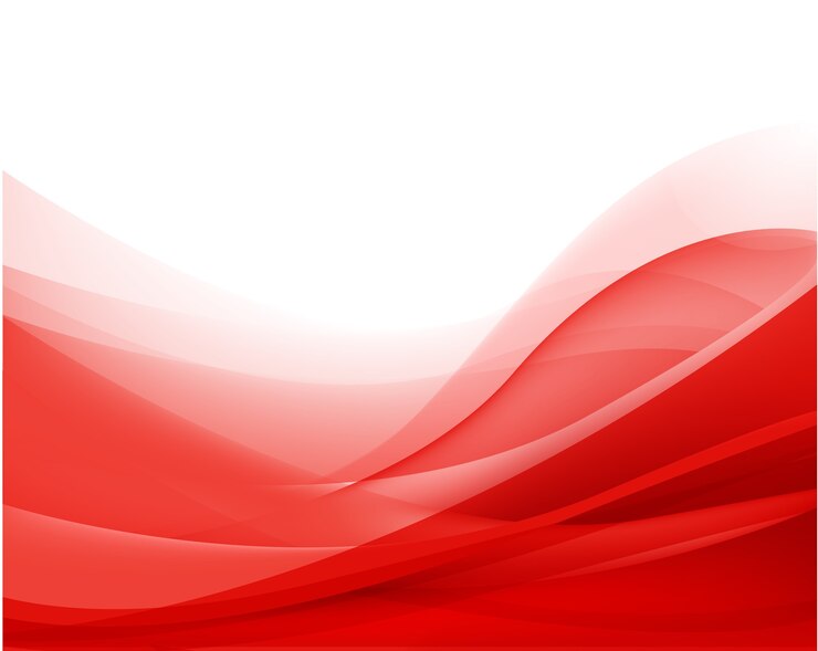 Vector fondo de seda de flujo ondulado rojo abstracto, papel tapiz