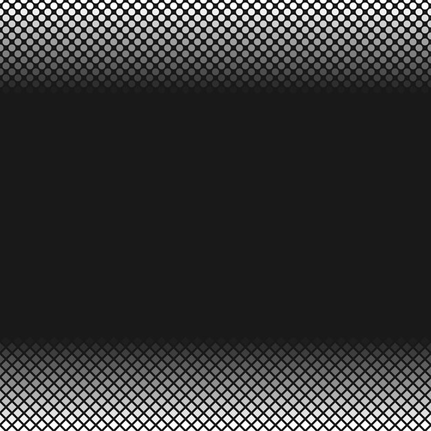 Fondo de semitono abstracto de cuadrados y puntos
