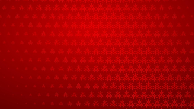 Fondo de semitono abstracto de pequeños símbolos en colores rojos