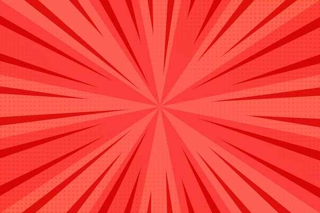 Vector fondo de semitono abstracto rojo