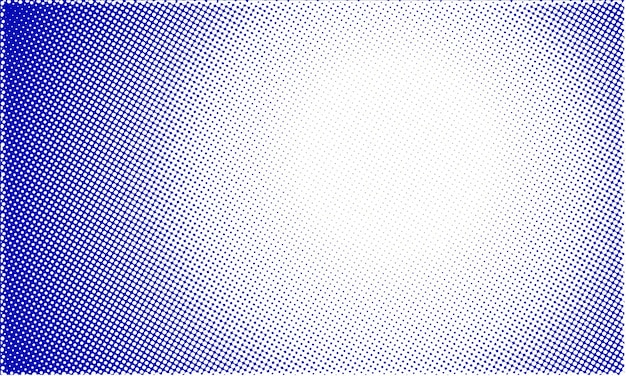 Fondo de semitono azul degradado abstracto diseño de arte pop Textura de semitono punteada de cómic con espacio de copia para texto