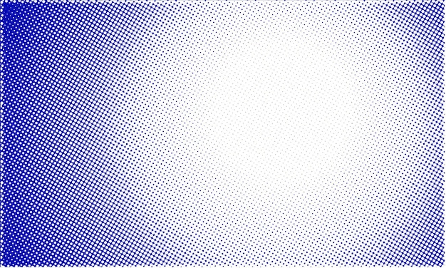 Vector fondo de semitono azul degradado abstracto diseño de arte pop textura de semitono punteada de cómic con espacio de copia para texto