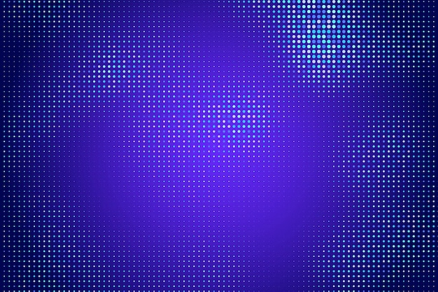 Fondo de semitono azul rasgado de vector abstracto Elemento de textura punteada raspada