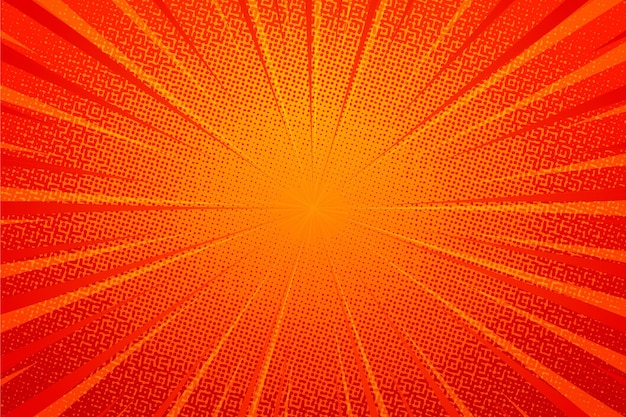 Vector fondo de semitono naranja abstracto