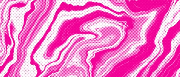 Fondo de semitono rosa liqiud abstracto. diseño de vector de telón de fondo de glamour.