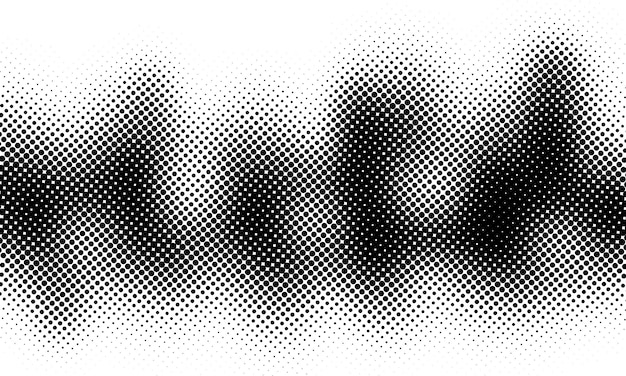 Vector fondo de semitono de vector abstracto ilustración de vector de fondo abstracto de semitono textura de semitono en blanco y negro de puntos