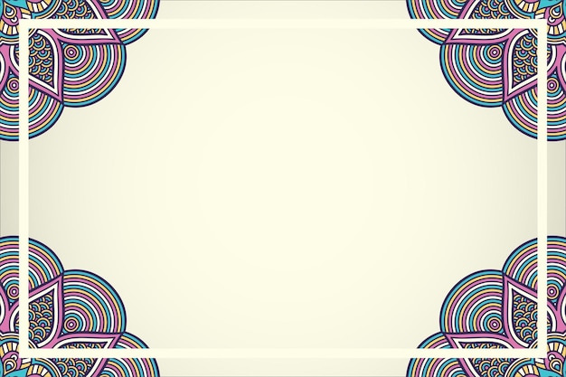 Fondo sencillo con elementos geométricos