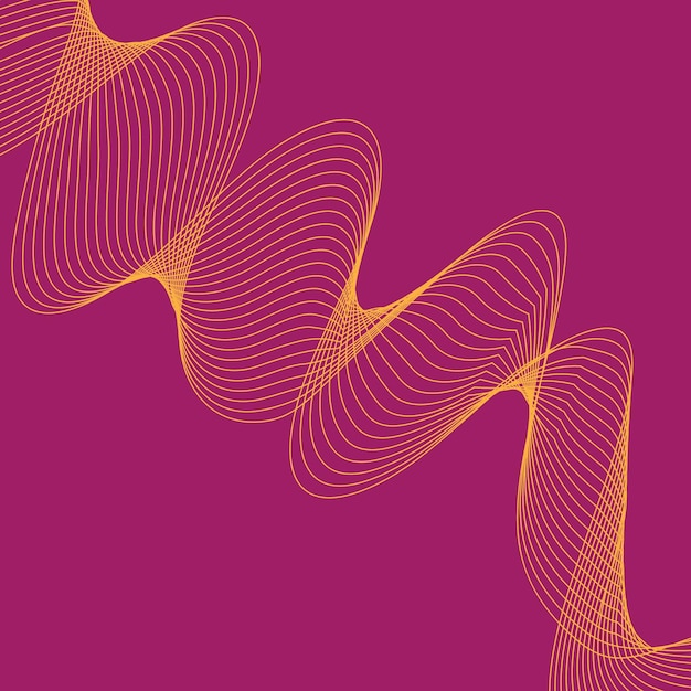 Fondo sencillo minimalista con líneas onduladas