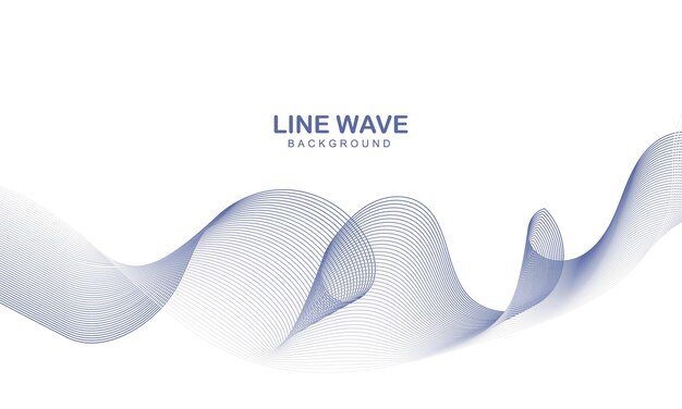 Fondo sencillo minimalista con líneas onduladas