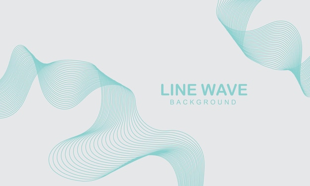 Fondo sencillo minimalista con líneas onduladas