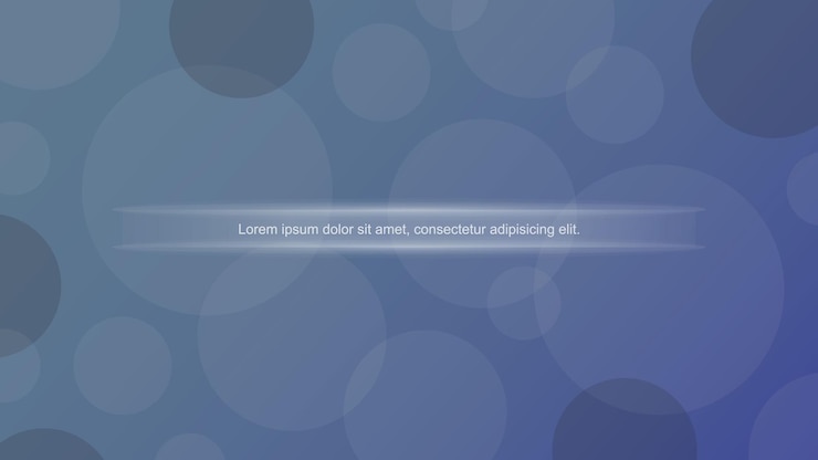 Vector fondo simple burbuja abstracta azul