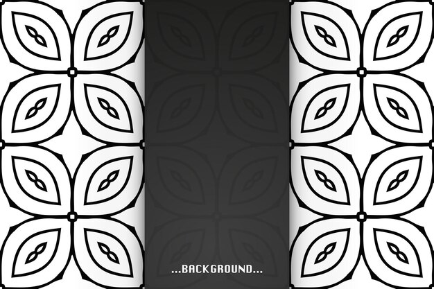 Fondo simple con formas étnicas.