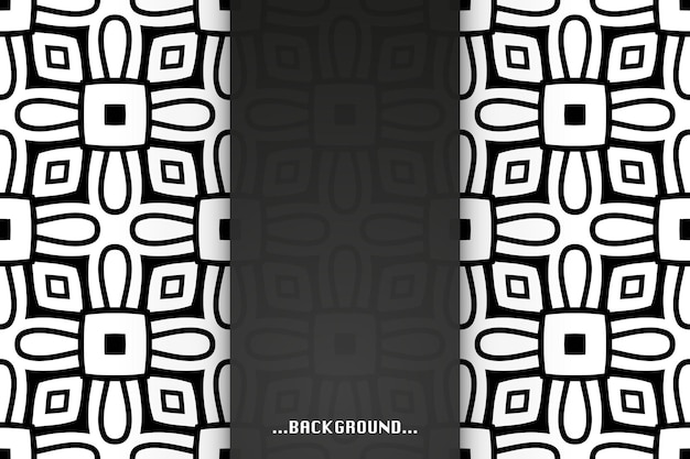 Fondo simple con formas étnicas.