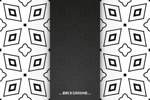 Fondo simple con formas étnicas.