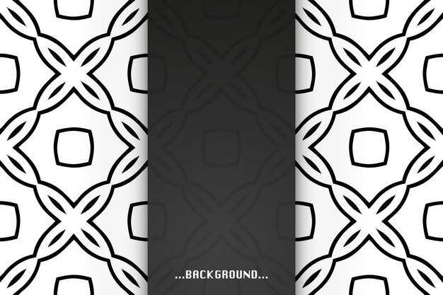 Fondo simple con formas étnicas.