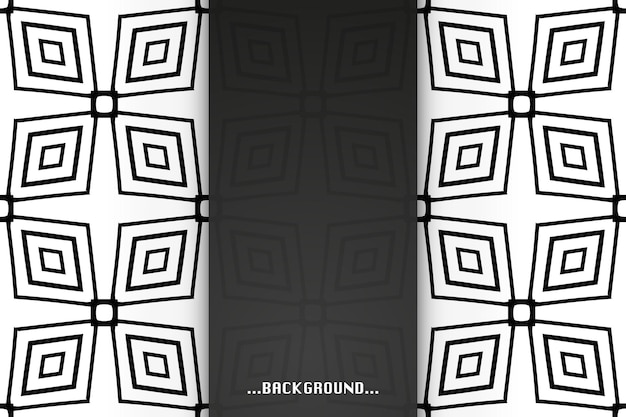 Fondo simple con formas étnicas.