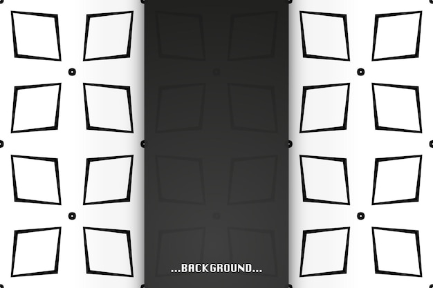 Fondo simple con formas étnicas.
