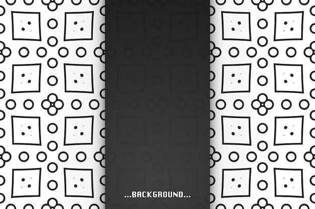 Fondo simple con formas étnicas.