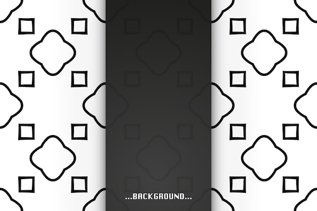 Fondo simple con formas étnicas.