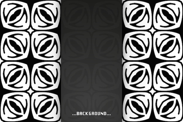 Fondo simple con formas étnicas.