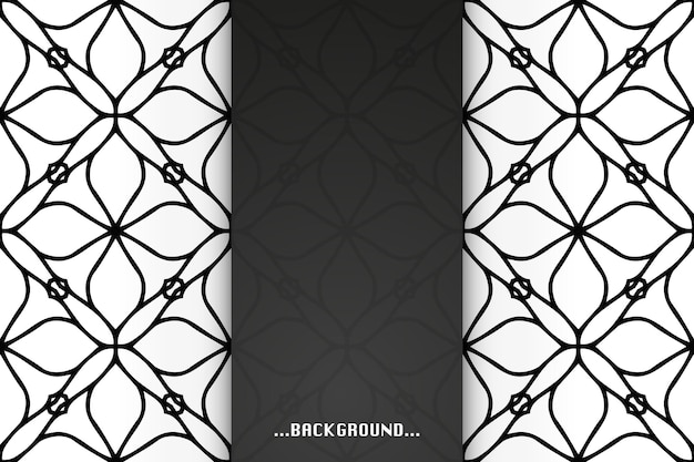 Fondo simple con formas étnicas.