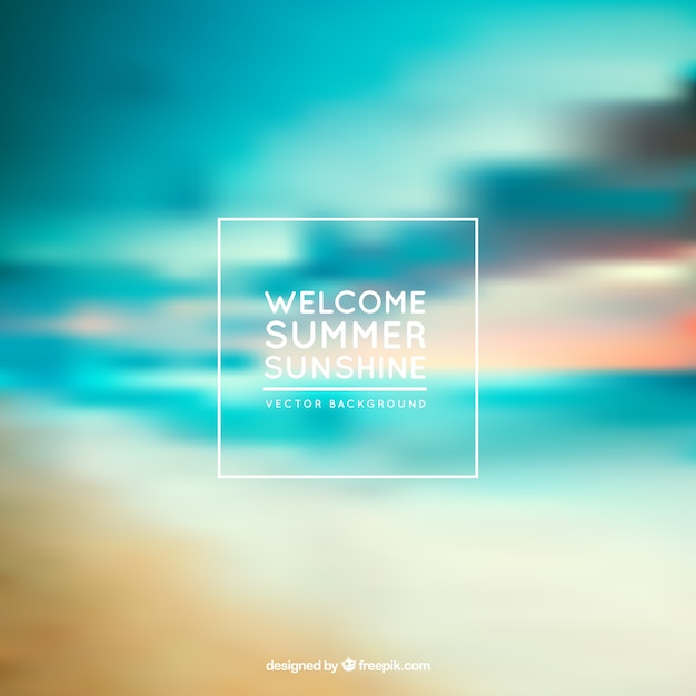 Fondo del sol de verano