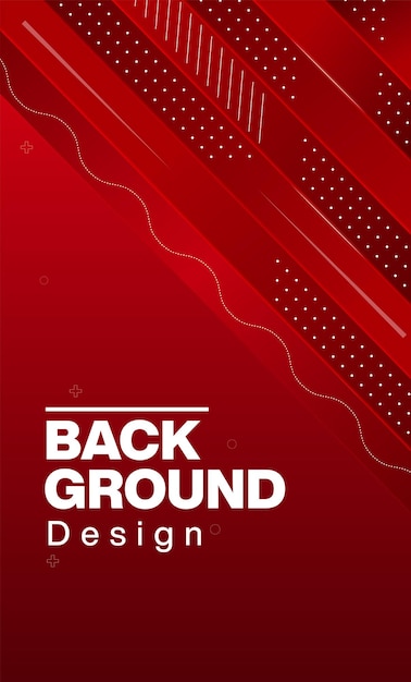 El fondo de Standee Banner