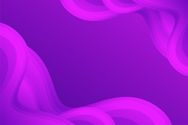 Fondo suave de onda púrpura con gradiente
