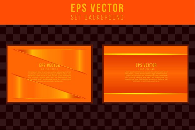 Fondo de superposición de degradado naranja moderno abstracto con espacio de copia para texto. Concepto mínimo. Vector