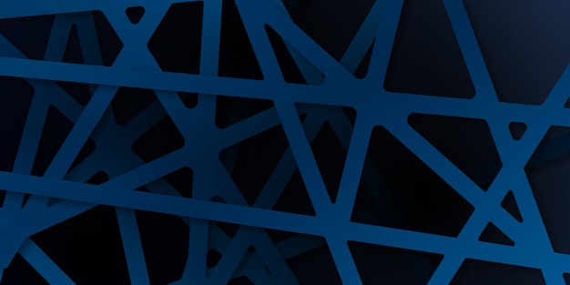 Fondo de superposición diagonal azul abstracto. Fondo abstracto dinámico azul marino brillante con líneas diagonales. Fondo de concepto corporativo moderno