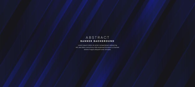 Fondo de superposición de gradiente azul oscuro abstracto con elemento gráfico de forma cuadrada geométrica moderna