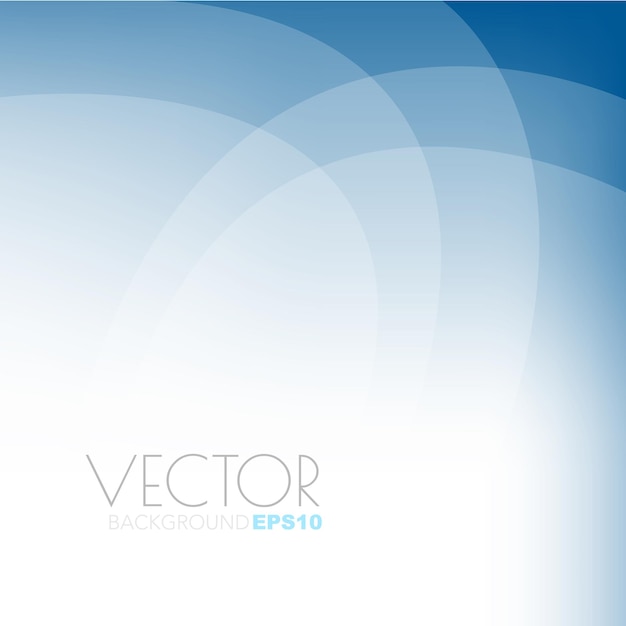 Fondo de superposición de línea de curva de vector gráfico azul para diseño de texto y mensaje