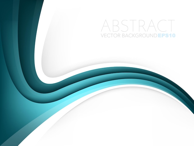 fondo de superposición de línea de curva de vector gráfico para diseño de texto y mensaje