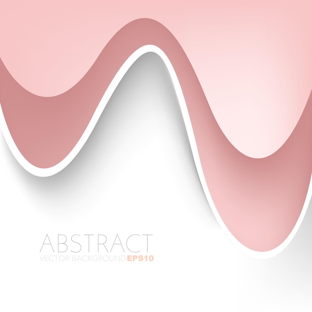 fondo de superposición de línea de curva de vector gráfico para diseño de texto y mensaje