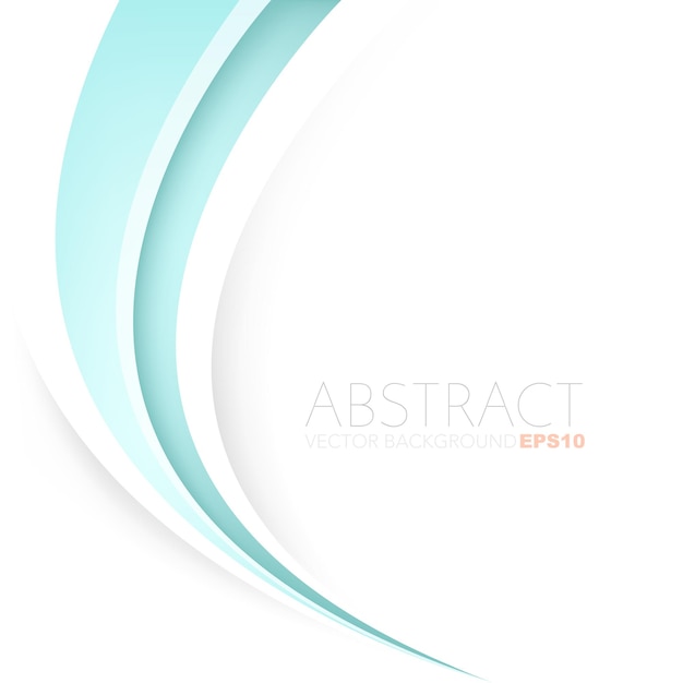 fondo de superposición de línea de curva de vector gráfico para diseño de texto y mensaje
