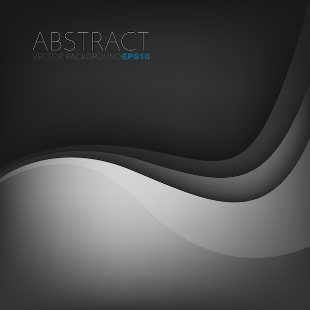 fondo de superposición de línea de curva de vector gráfico para diseño de texto y mensaje