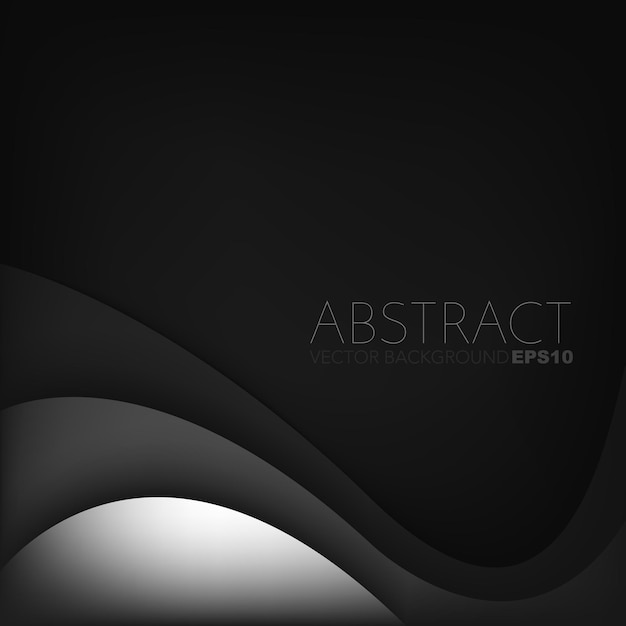 fondo de superposición de línea de curva de vector gráfico para diseño de texto y mensaje