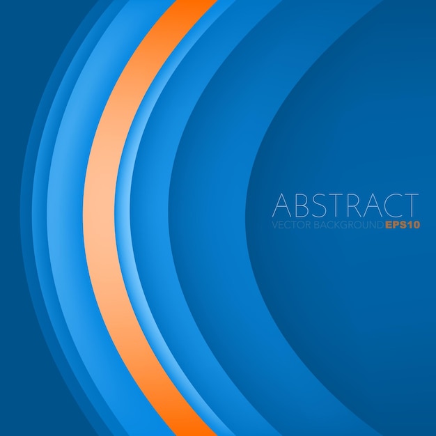 fondo de superposición de línea de curva de vector gráfico para diseño de texto y mensaje