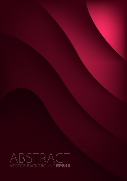 fondo de superposición de línea de curva de vector gráfico para diseño de texto y mensaje