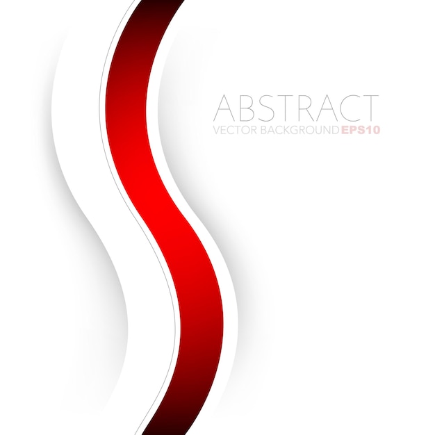 fondo de superposición de línea de curva de vector gráfico para diseño de texto y mensaje
