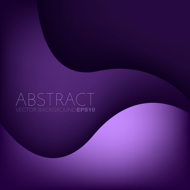 fondo de superposición de línea de curva de vector gráfico para diseño de texto y mensaje