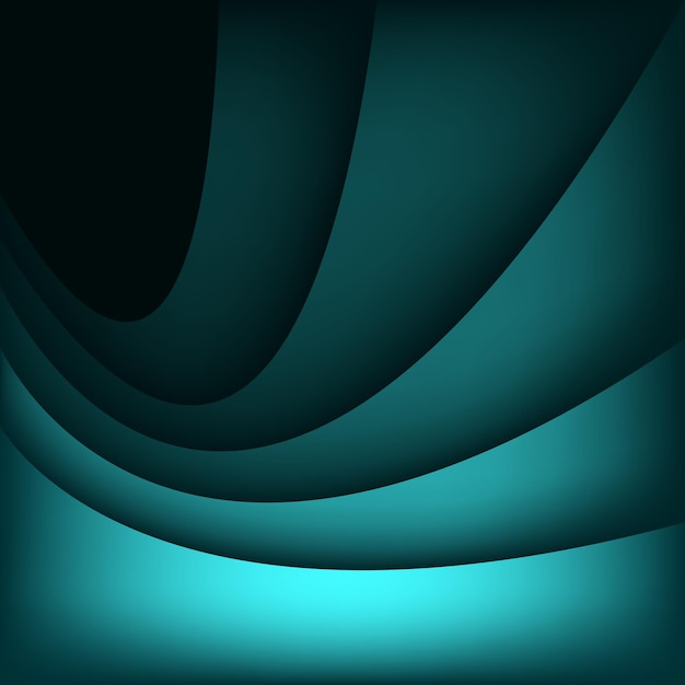 fondo de superposición de línea de curva de vector gráfico para diseño de texto y mensaje