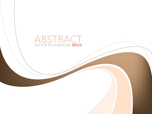 fondo de superposición de línea de curva de vector gráfico para diseño de texto y mensaje