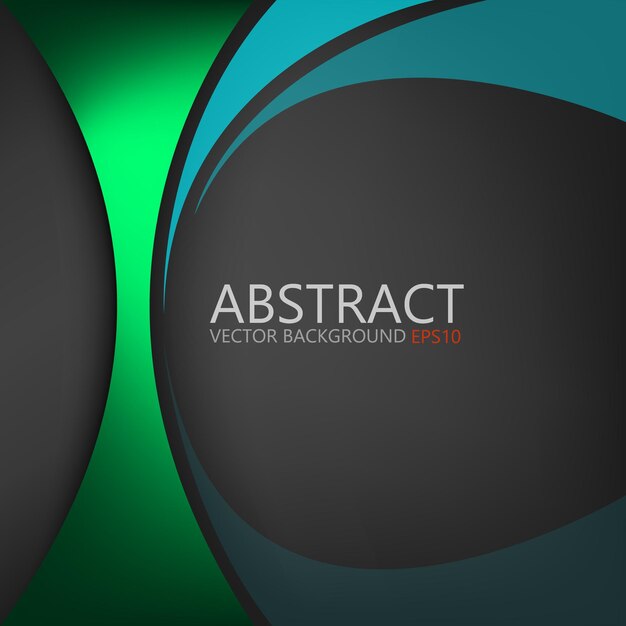 fondo de superposición de línea de curva de vector gráfico para diseño de texto y mensaje