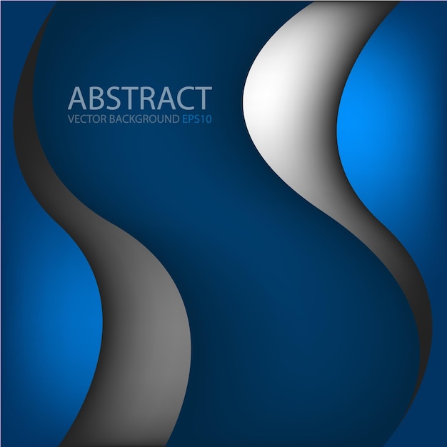 fondo de superposición de línea de curva de vector gráfico para diseño de texto y mensaje