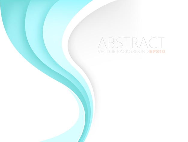fondo de superposición de línea de curva de vector gráfico para diseño de texto y mensaje
