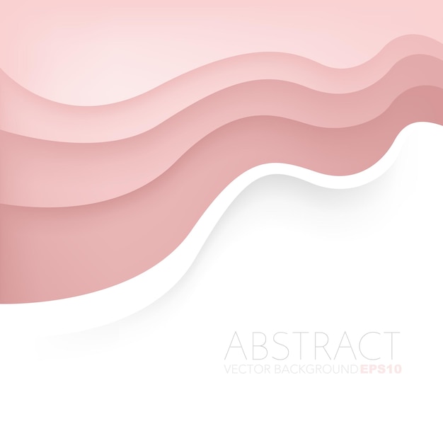 fondo de superposición de línea de curva de vector gráfico para diseño de texto y mensaje