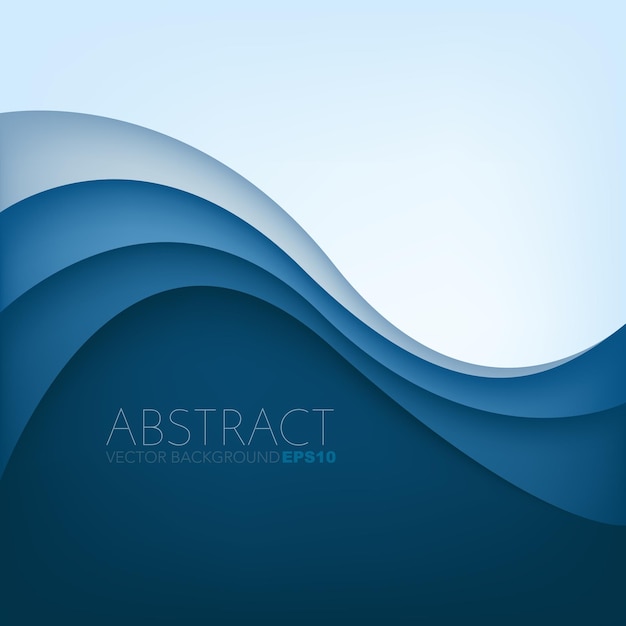 fondo de superposición de línea de curva de vector gráfico para diseño de texto y mensaje
