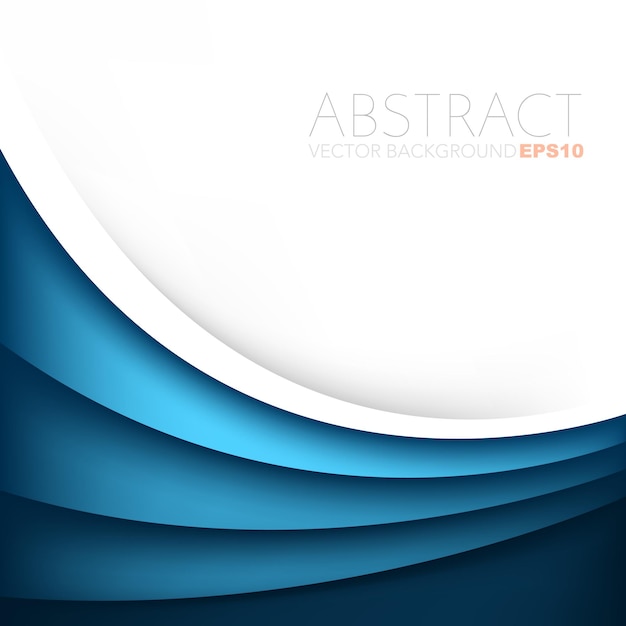 fondo de superposición de línea de curva de vector gráfico para diseño de texto y mensaje